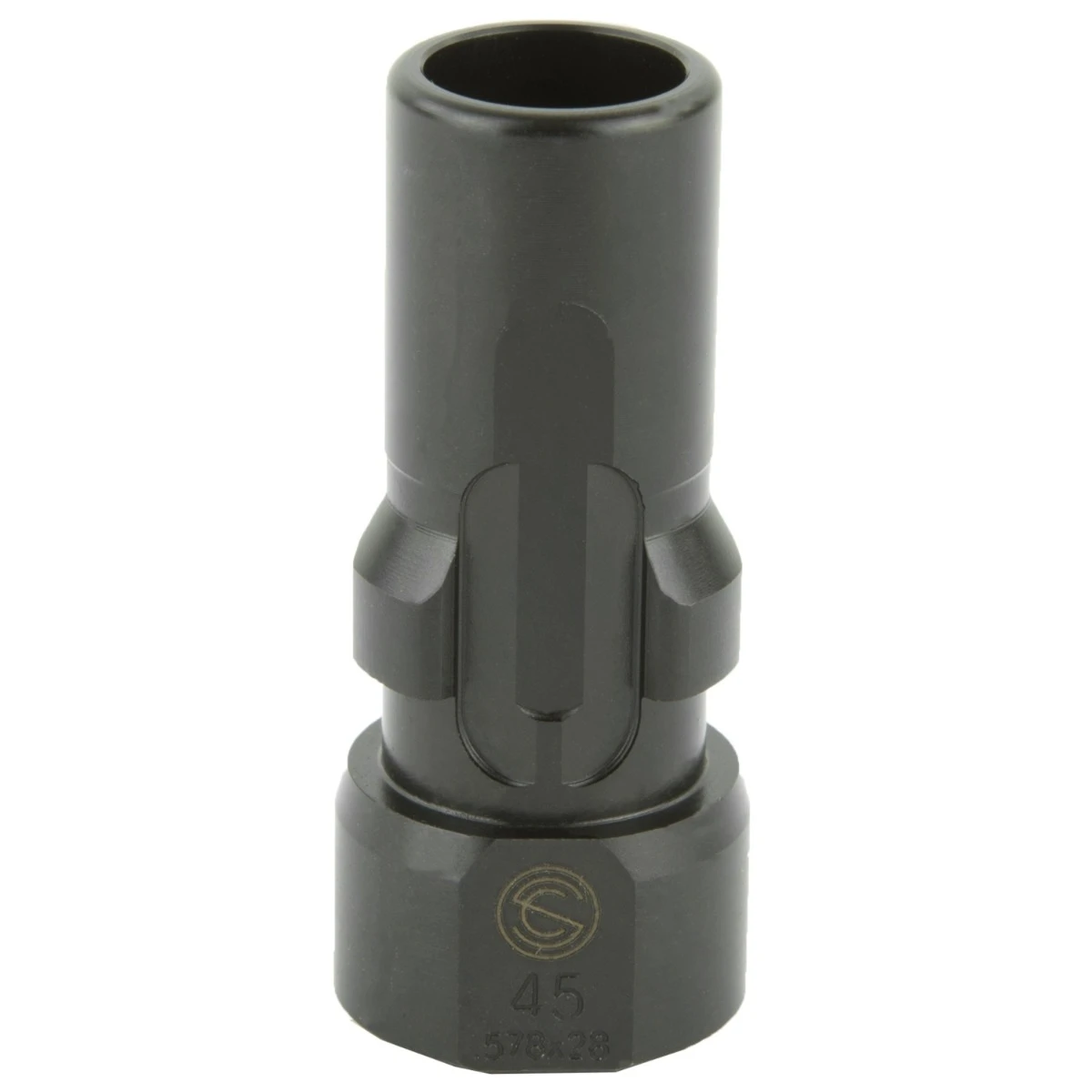 SilencerCo 3-Lug Muzzle Device — 9mm 1/2x36