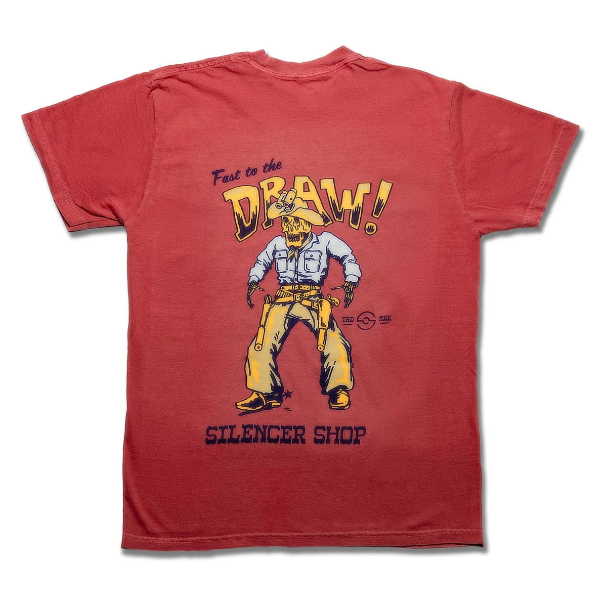 Silencer Shop Quickdraw T-Shirt — Crimson Medium