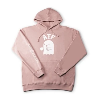 Silencer Shop Ghost Hoodie-Pink-2XL
