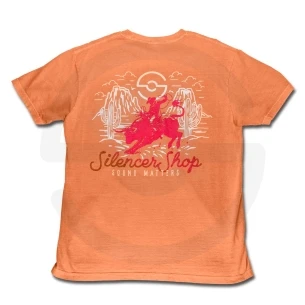 Rodeo Tee Silencer Shop Central Texas Back