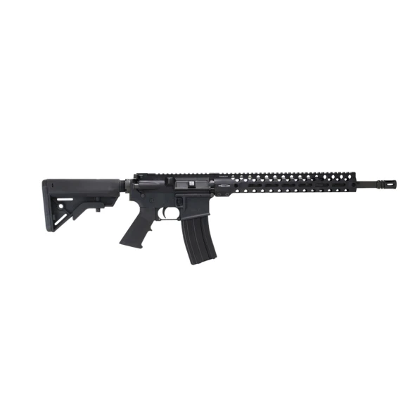 Centurion Arms CM4 Lightweight 16" 5.56 rifle — left side view with 13" M‑LOK rail and B5 stock