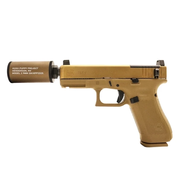 Hush Puppy® Project G19X GenV Kit | Glock 19X MOS Suppressor Package