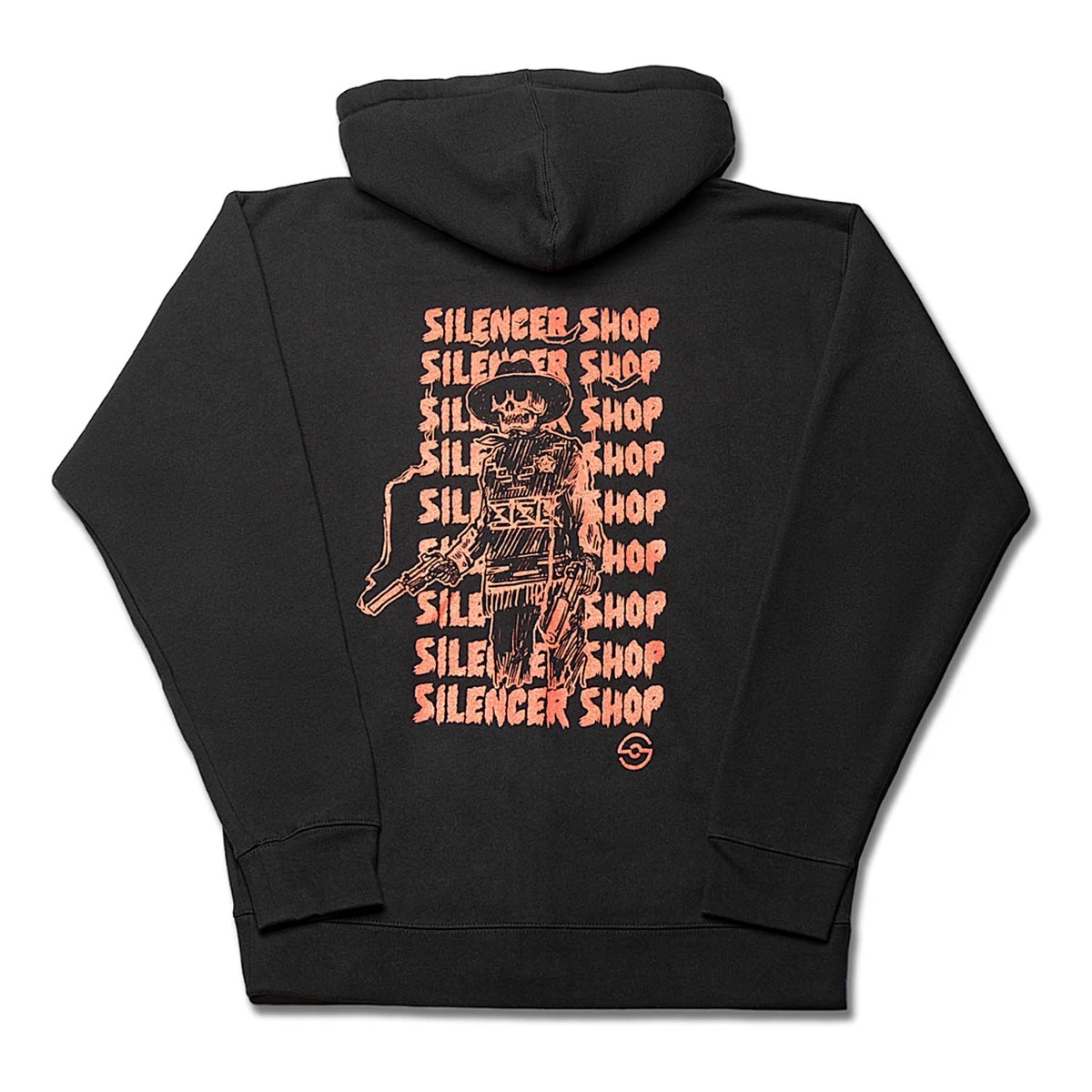 Silencer Shop Silent Vaquero Zip Up Hoodie — .50 BMG Vintage Cream Small
