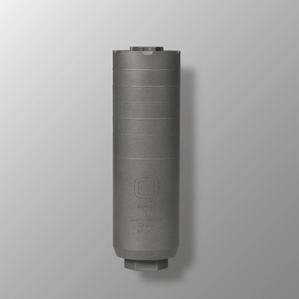 Q Jumbo Shrimp – 6.5 Creedmoor Titanium Suppressor — 6.5 Creedmoor Bead Blasted