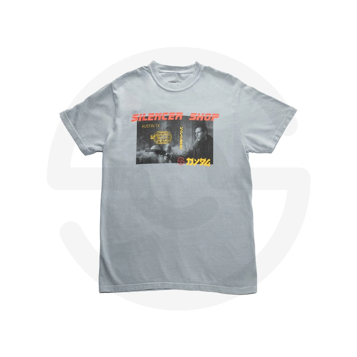 Silencer Shop Knife Sprinter Men's T-Shirt — Medium Grey