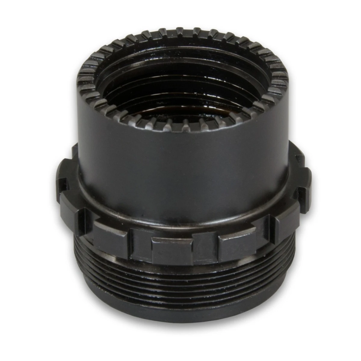 YHM Phantom QD Adapter – Quick-Attach Suppressor Mount — Black 1.375"x24 Mount