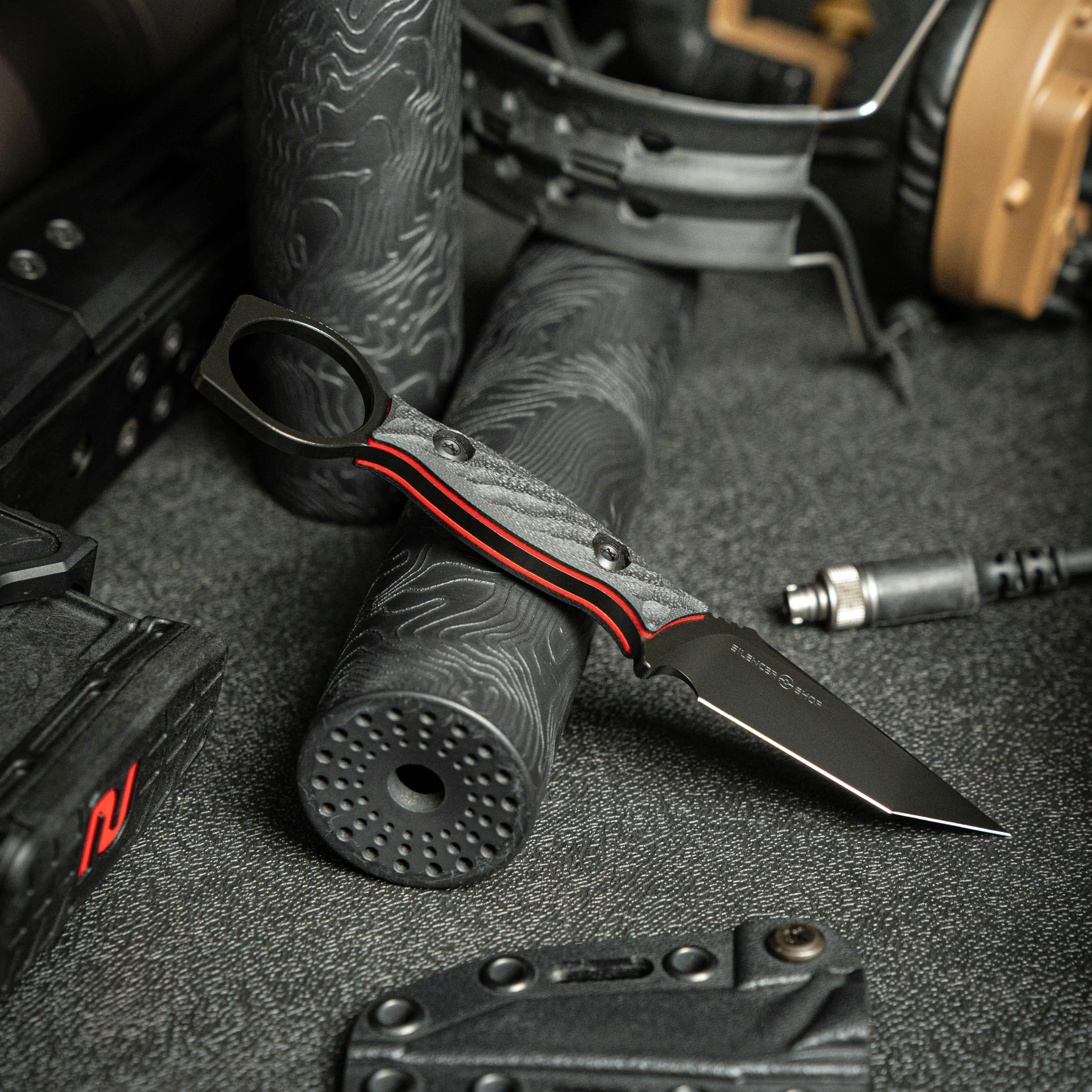 Toor Knives x Silencer Shop Hendrix fixed blade boot knife